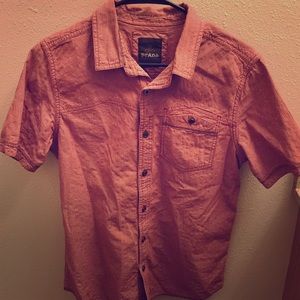 Short Sleeve Button-Up